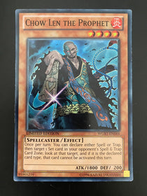 Yugioh Chow Len the Prophet WGRT-EN044 Super Rare Limited Edition MP/LP