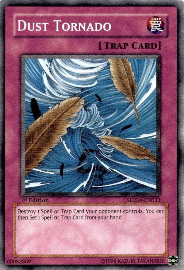 Yugioh Dust Tornado SDZW-EN033 Common 1st Edition NM