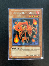 Yugioh Flame Spirit Ignis LODT-EN087 Rare Unlimited Edition (original print) MP