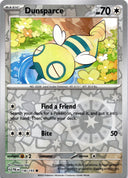 Pokemon Dunsparce 156/193 Paldea Evolved Reverse Holo NM