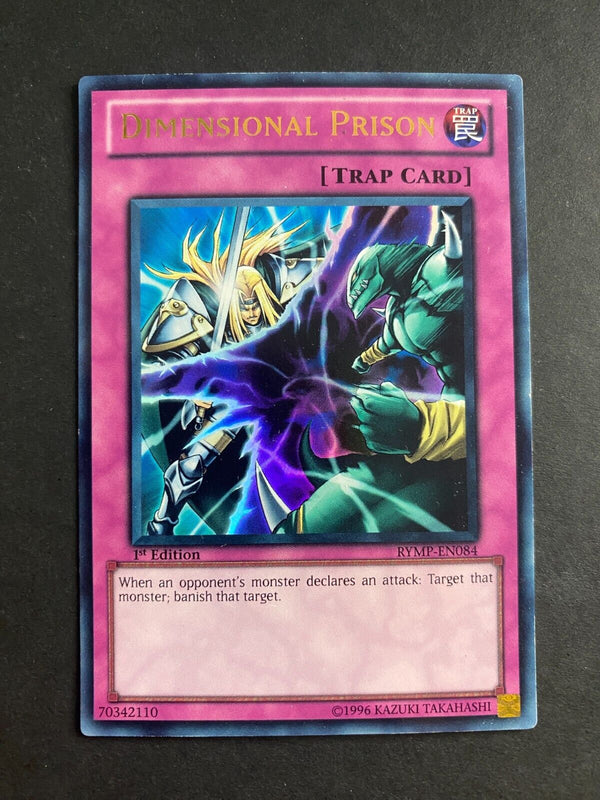 Yugioh Dimensional Prison RYMP-EN084 Ultra Rare 1st Edition MP (1)