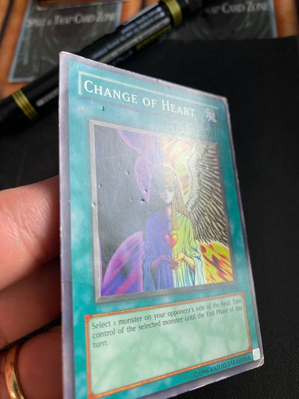 Yugioh Change of Heart SYE-030 Common Unlimited Edition DAMAGED