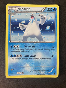 Pokemon Beartic 30/98 Emerging Powers Holo Rare HP