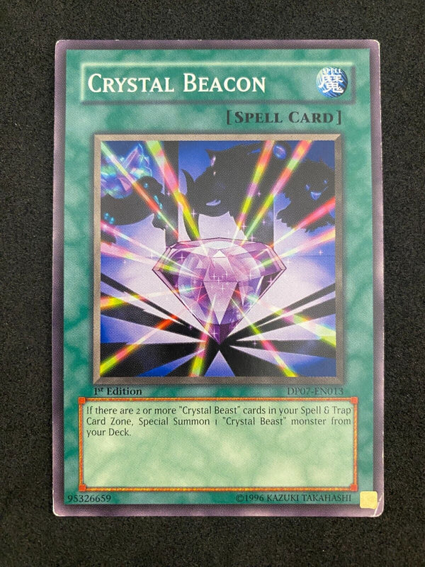 Yugioh Crystal Beacon DP07-EN013 1st Edition Common MP