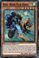 Yugioh Rex, Ride Fur Hire BPRO-EN017 Super Rare 1st Edition NM