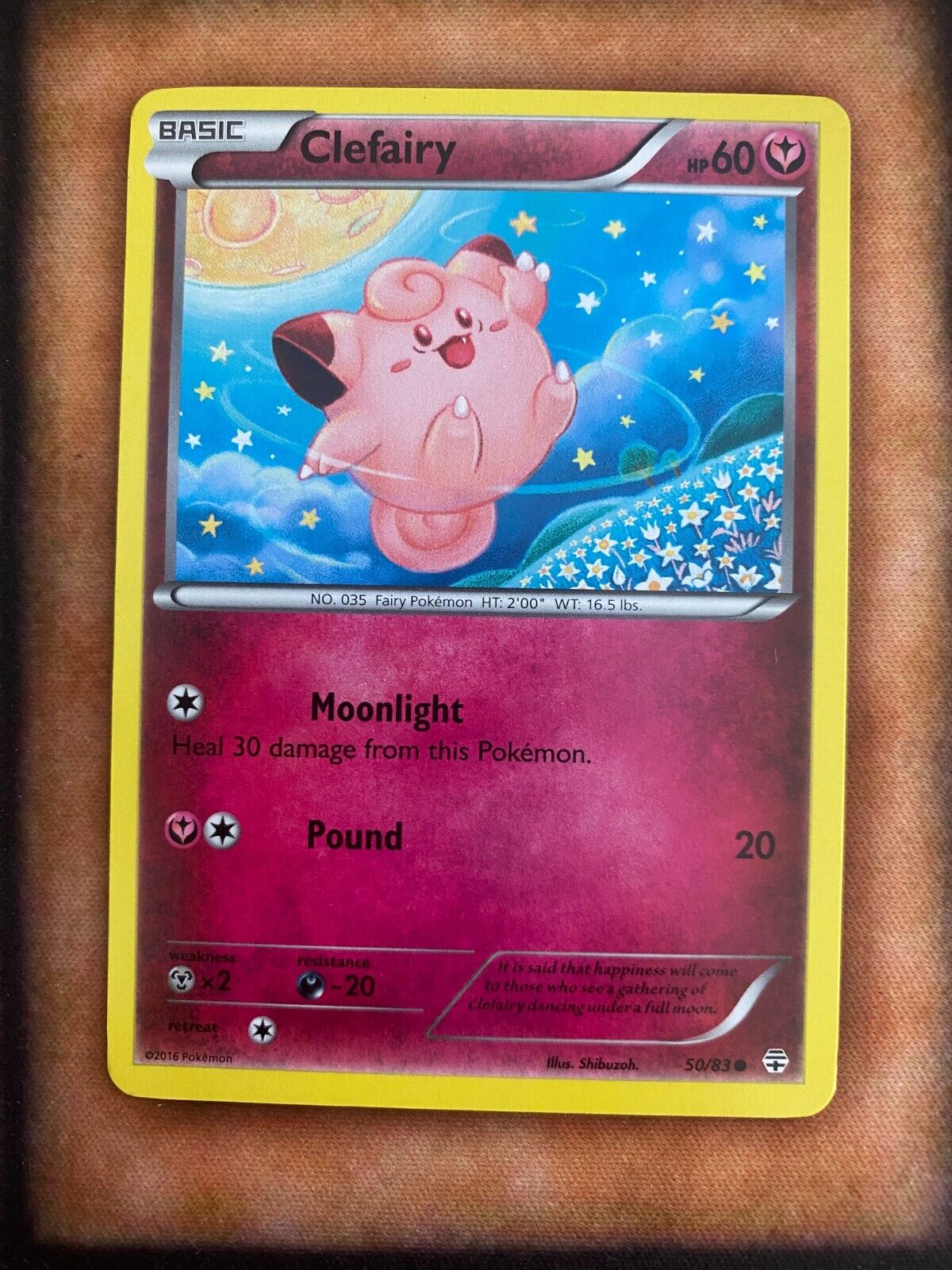 Pokemon Clefairy 50/83 Generations Non Holo NM/MINT