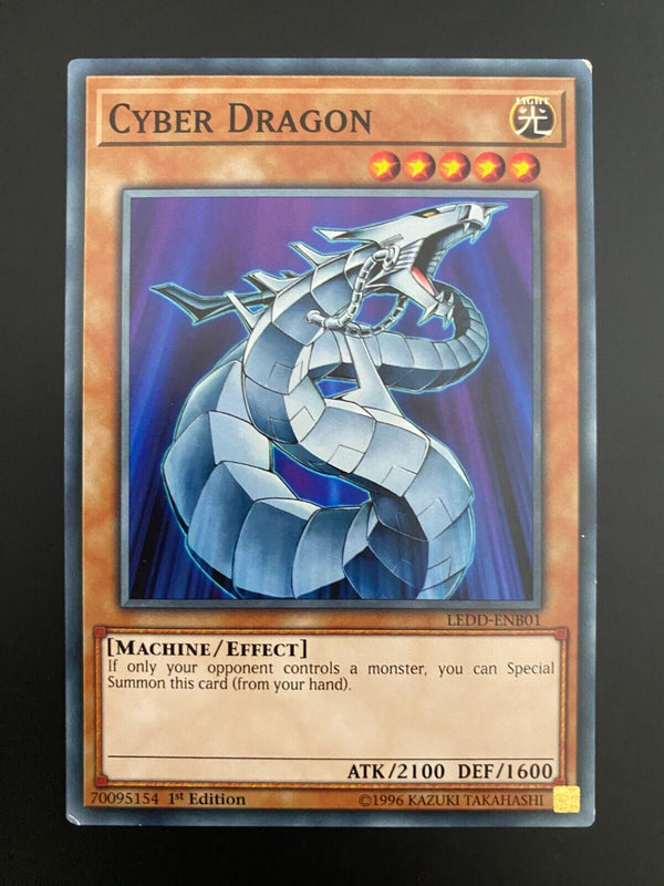 Yugioh Cyber Dragon LEDD-ENB01 1st Edition VLP/NM