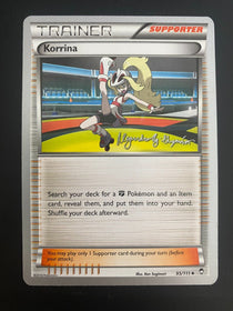 Pokemon Korrina 95/111 2015 World Championships Furious Fists LP