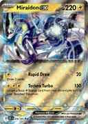 Pokemon Miraidon ex 079/197 Obsidian Flames Full Art Holo NM