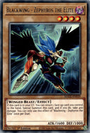 Yugioh Blackwing - Zephyros the Elite MAZE-EN039 Rare 1st Edition NM