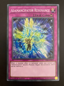 Yugioh Adamancipator Resonance SESL-EN013 1st Edition Super Rare NM/MINT