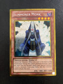 Yugioh Summoner Monk PGLD-EN089 Gold Rare Unlimited Edition VLP/NM