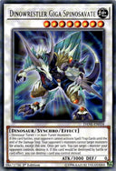 Yugioh Dinowrestler Giga Spinosavate DANE-EN034 Rare 1st Edition NM