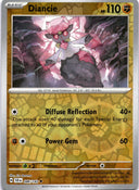 Pokemon Diancie 086/142 Stellar Crown Reverse Holo NM