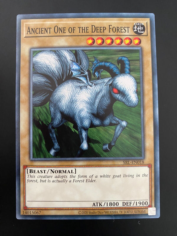 Yugioh Ancient One of the Deep Forest SRL-EN018 Common Unlimited Edition NM/MINT