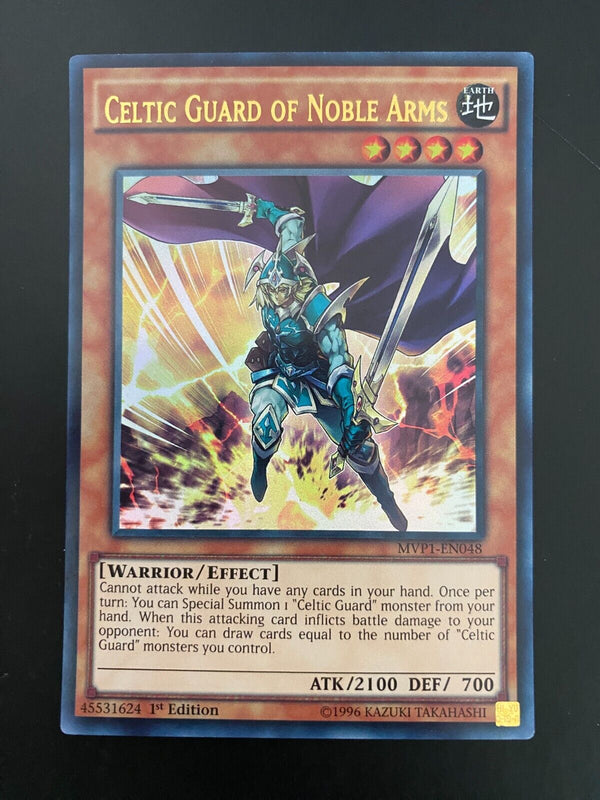 Yugioh Celtic Guard of Noble Arms MVP1-EN048 Ultra Rare 1st Edition VLP/NM