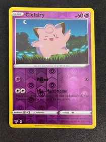 Pokemon Clefairy 063/185 Vivid Voltage Reverse Holo NM-MINT 63/185