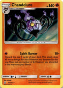 Pokemon Chandelure 30/236 Unified Minds Holo NM