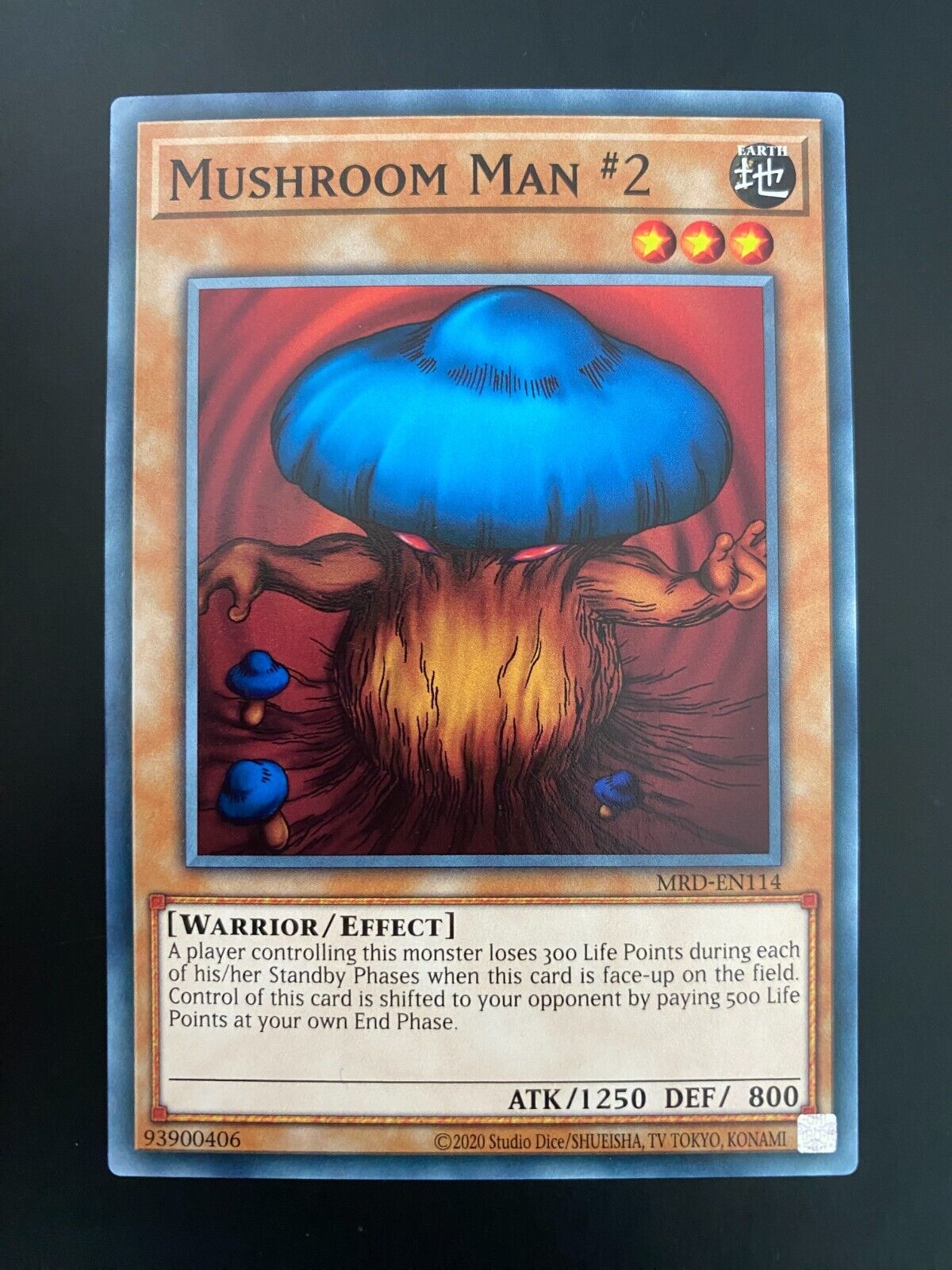 Yugioh Mushroom Man #2  MRD-EN114 Common Unlimited Edition NM/MINT