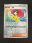 Pokemon Parasol Lady 169/182 Paradox Rift Reverse Holo NM