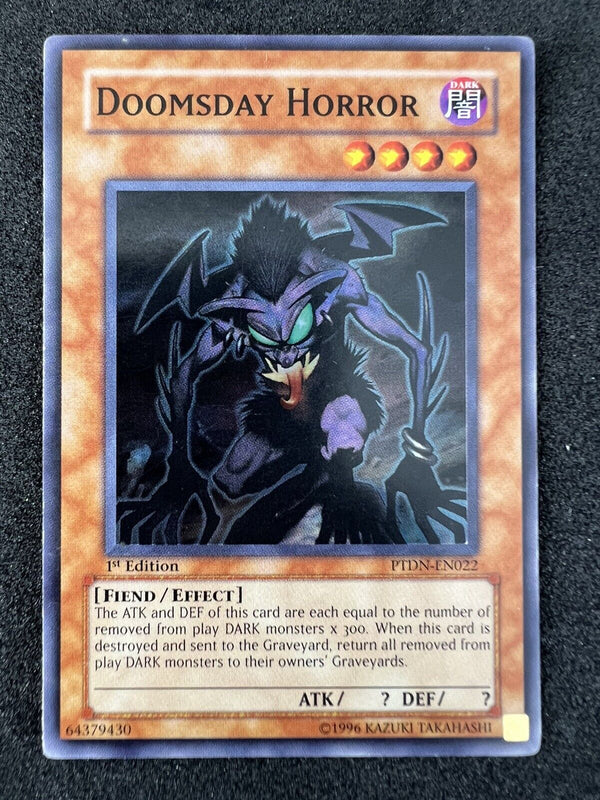 Yugioh Doomsday Horror Super Rare PTDN-EN022 1st Edition NM