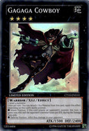 Yugioh Gagaga Cowboy CT10-EN011 Super Rare Limited Edition VLP/NM