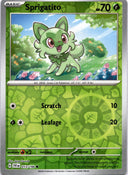 Pokemon Sprigatito 013/198 Scarlet Violet Base Reverse Holo NM
