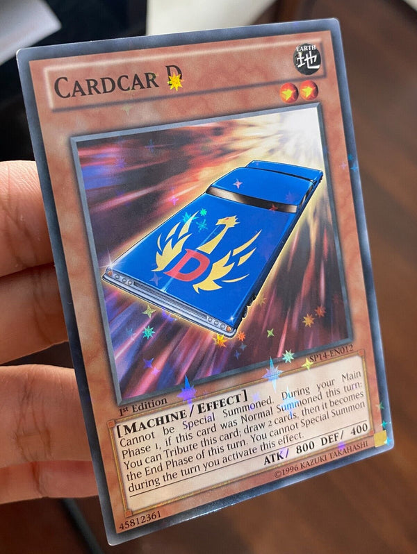 Yugioh Cardcar D SP14-EN012 Starfoil 1st Edition Rare VLP/NM