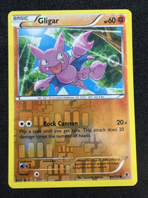 Pokemon Gligar 46/119 Reverse Holo Foil Common XY Phantom Forces NM