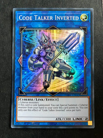 Yugioh Code Talker Inverted RA01-EN045 Super Rare 1st Edition NM