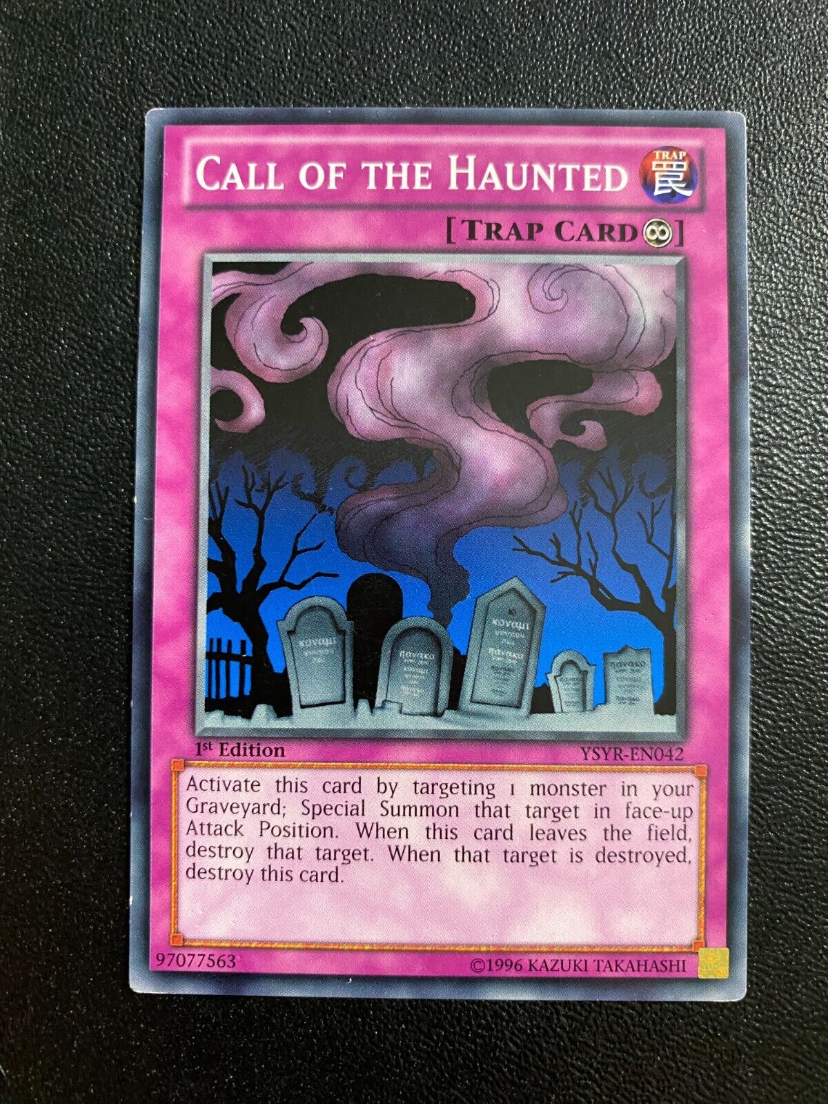 Yugioh Call of the Haunted YSYR-EN042 Common 1st Edition MP