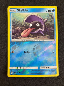 Pokemon Shellder 33/149 Sun Moon Base Reverse Holo NM