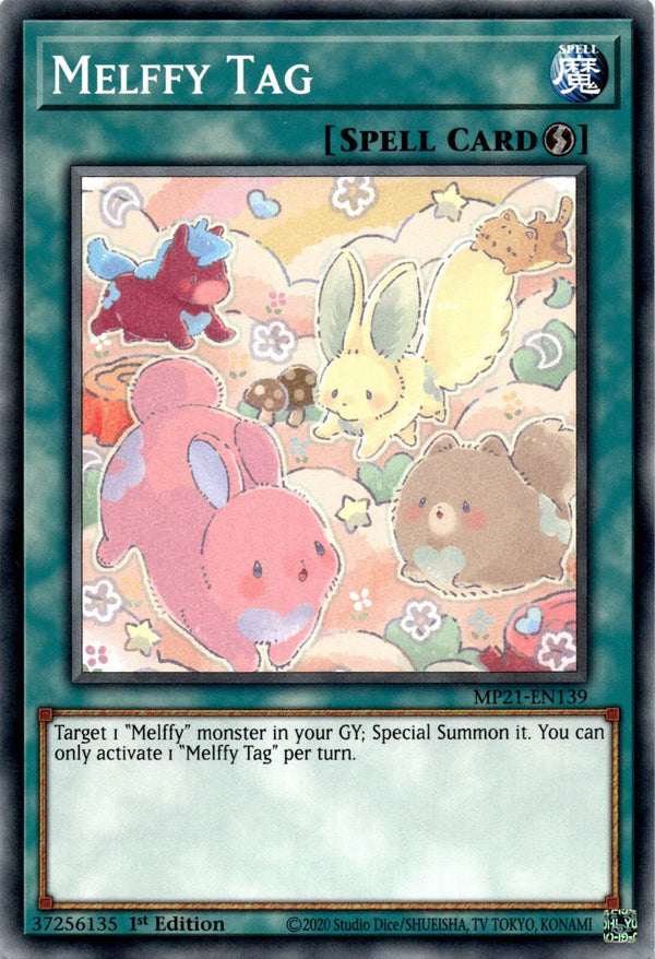Yugioh Melffy Tag MP21-EN139 Common 1st Edition NM