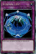 Yugioh Summon Limit RA01-EN070 Quarter Century Rare 1st Edition NM