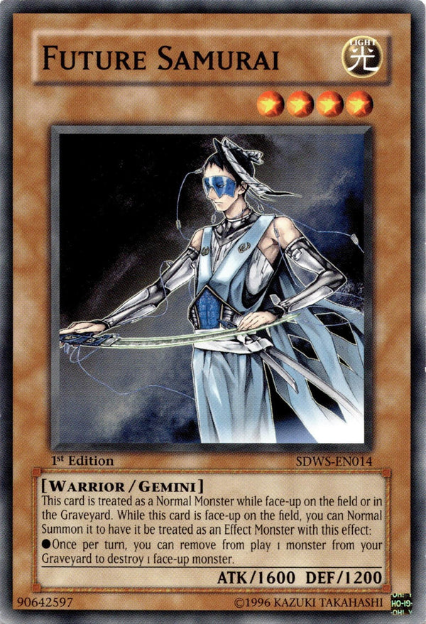 Yugioh Future Samurai SDWS-EN014 Common 1st Edition MP