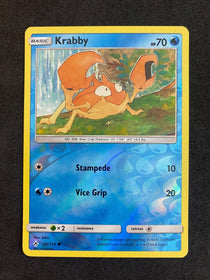 Pokemon Krabby 46/214 Unbroken Bonds Reverse Holo NM