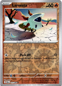 Pokemon Larvesta 015/086 Black Bolt Reverse Holo NM