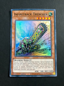 Yugioh Infinitrack Trencher MP20-EN210 Super Rare 1st Edition LP