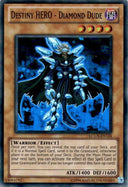 Yugioh Destiny HERO - Diamond Dude LCGX-EN124 Super Rare Unlimited Edition NM