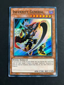 Yugioh Infernity General OP14-EN005 Super Rare Unlimited Edition VLP/NM