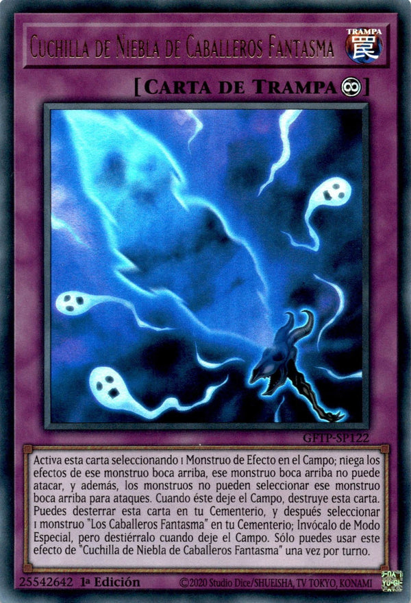 Yugioh Cuchilla de Niebla de Caballeros Fantasma GFTP-SP122 Ultra R NM (SPANISH)