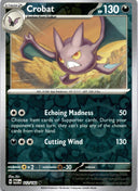 Pokemon Crobat 112/182 Paradox Rift Reverse Holo NM