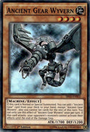 Yugioh Ancient Gear Wyvern SR03-EN003 Super Rare 1st Edition LP