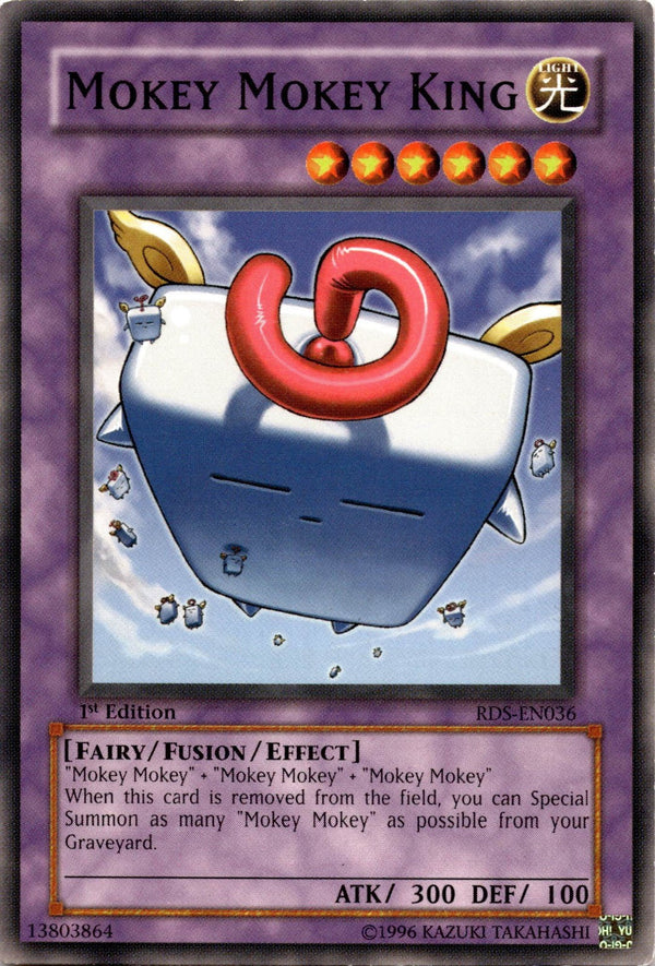 Yugioh Mokey Mokey King RDS-EN036 Common 1st Edition MP/LP