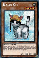 Yugioh Rescue Cat RA02-EN001 Secret Rare 1st Edition NM