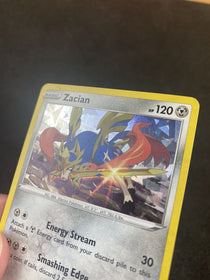 Pokemon Zacian 139/192 Sword & Shield Cracked Ice Holo Deck Exclusive NM