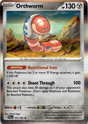 Pokemon Orthworm 151/193 Paldea Evolved Holo LP/NM