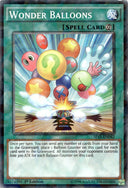 Yugioh Wonder Balloons SP15-EN042 Shatterfoil Rare 1st Edition MP
