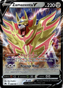 Pokemon Zamazenta V 098/159 Crown Zenith Full Art Holo NM