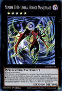 Yugioh Number C104: Umbral Horror Masquerade RA05-EN046 NA Print Super Rare NM